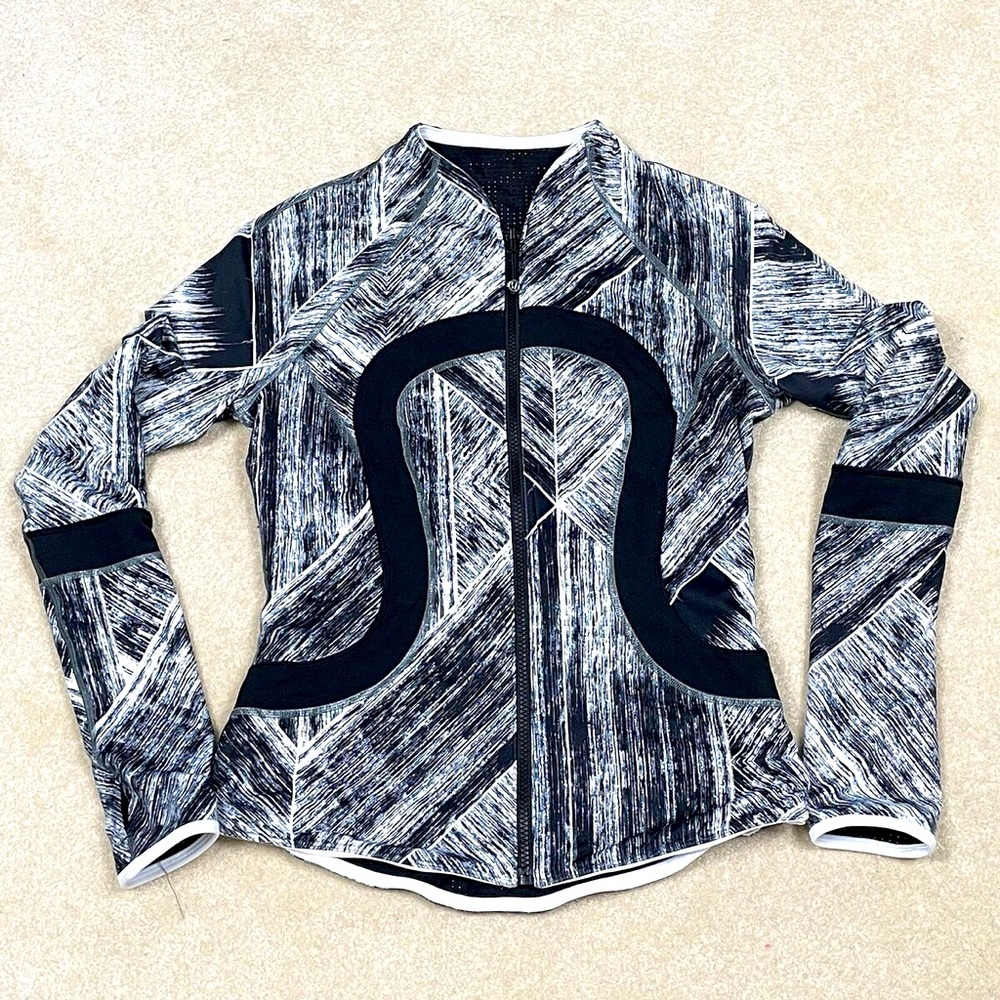 Lululemon Black and White Jacket - Picture 1 of 8